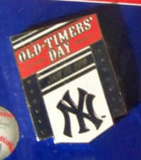 2019 NY New York Yankees Old Timers Day pin Yankee Stadium MLB c46320