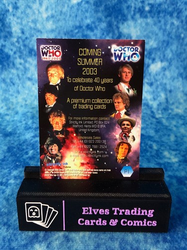 Doctor Who 1963-2003: 40th Anniversary SINGLE Non-Sport Trading Card 2003 - Picture 228 of 228