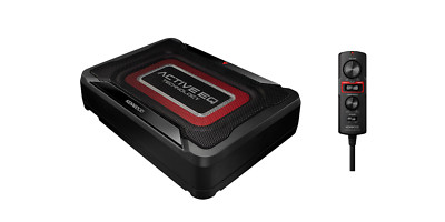 Kenwood KSC-PSW7EQ Compact Powered Subwoofer 160 Watts Under Seat Slim