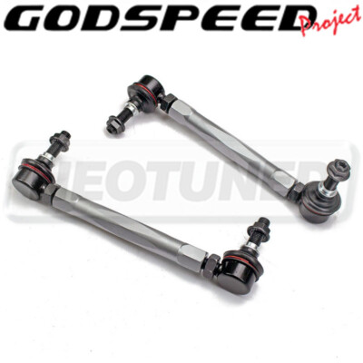 FOR SCION FR-S ZN6 2013-2016 GODSPEED ADJUSTABLE SWAY BAR END LINKS, 180MM-210MM