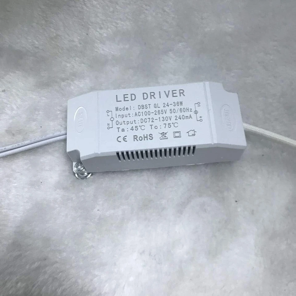 36W Led Driver w/3 Color Change Led Panel Lights Replacement for 42" Ceiling Fan - Image 2 of 4