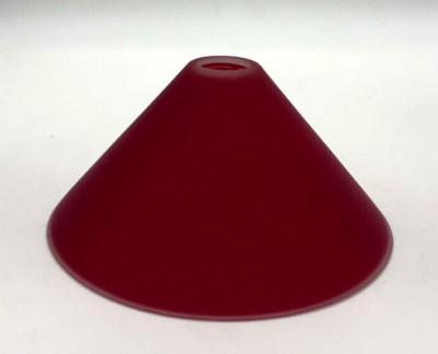 WAC Lighting G512-AM, Glass Shade Jill, RED