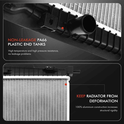 New Aluminum Radiator for Mazda 3 2010 2011 2012 2013 L4 2.0L 2.3L Front2.5L - Picture 5 of 8