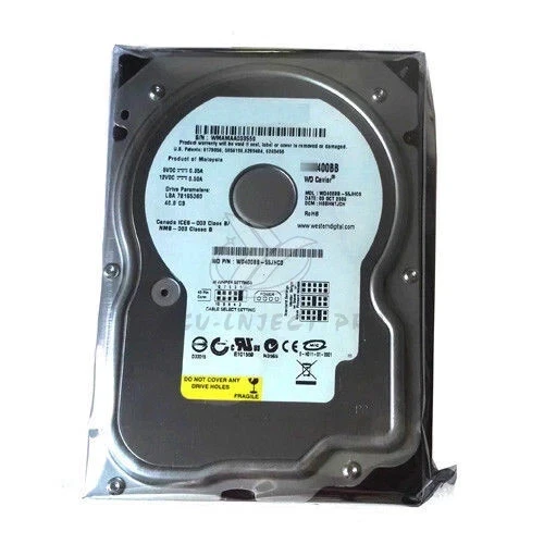 compatible WD 40GB WD400BB 7200RPM PATA IDE 3.5" HDD Hard Disk Drive - Image 2 of 4