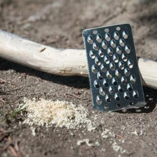 ReadyMan Tinder Scraper Card Fire Starter Lightweight Camping Emergency Survival