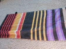 Cejon Women's Scarf 13 X 63 Autumn Color Stripes 100% Silk With Tags
