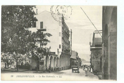 Algeria Philippeville The National Street