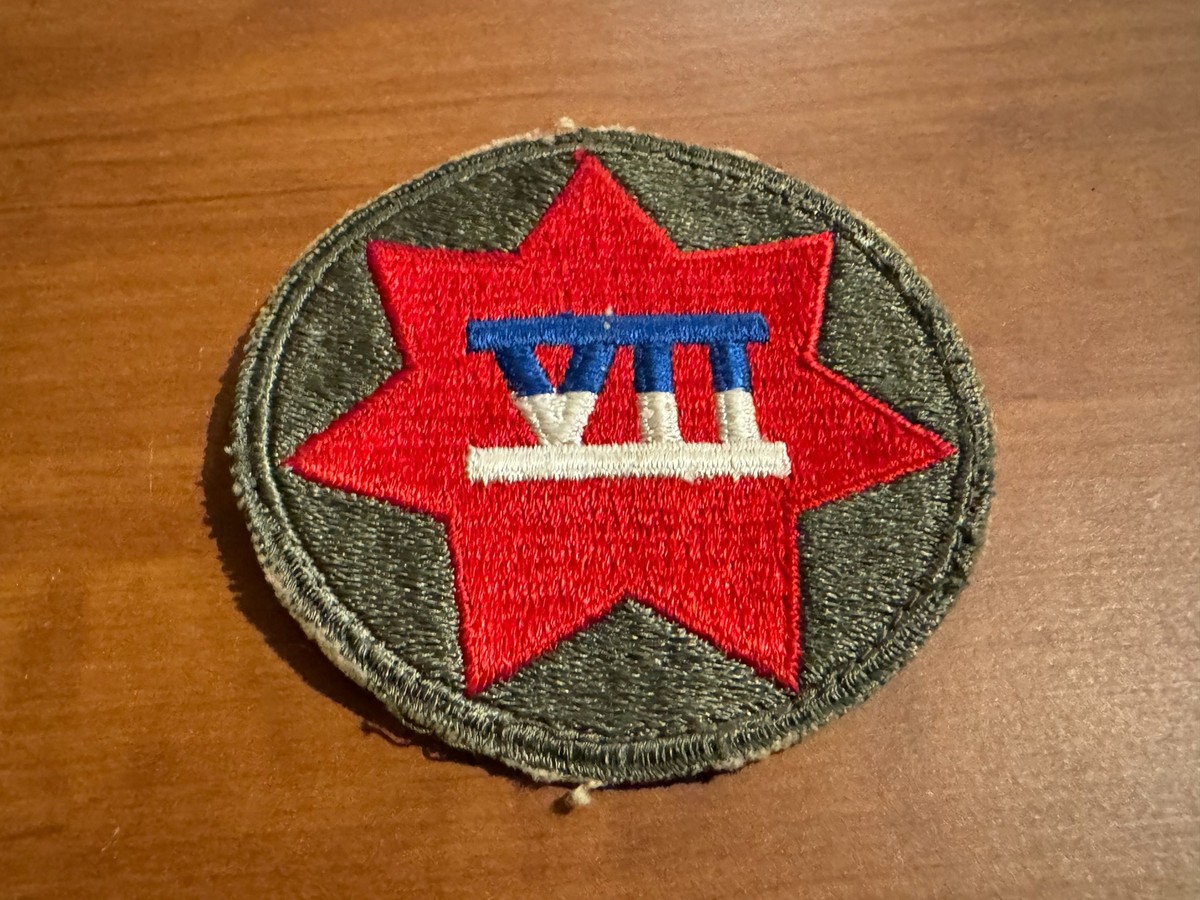 WWII US Army 7th Army Corps Patch | eBay