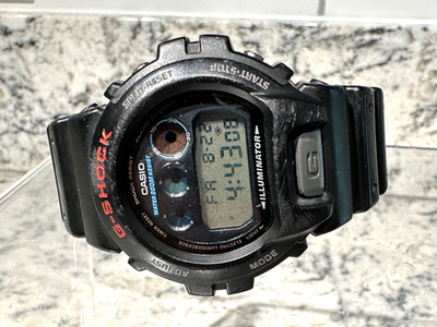 CASIO G-SHOCK DW6900 1289 Black Digital Waterproof Watch Working