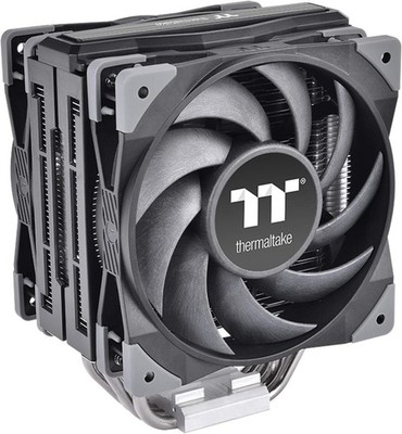 Thermaltake TOUGHAIR 510 180W TDP CPU Cooler, Intel/AMD Black, Silver 