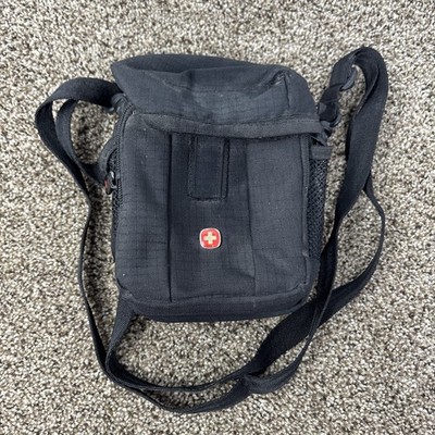 Swiss Gear Wenger the Sherpa Padded w/ Black Strap Camera Case Bag & Pockets