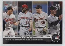 2021 Topps Now Card of the Month John Means Wade Miley Spencer Turnbull gx8