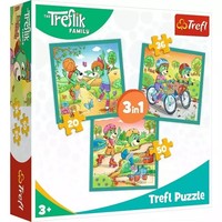 Puzzle 3W1 Poznaj Trefliki Trefl - Trefl