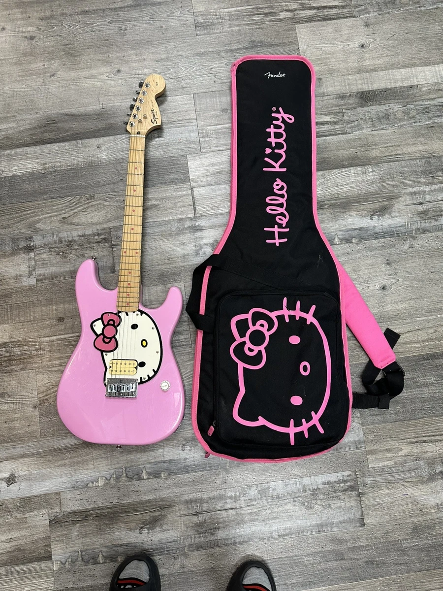 Fender Hello Kitty Guitar for sale | eBay
