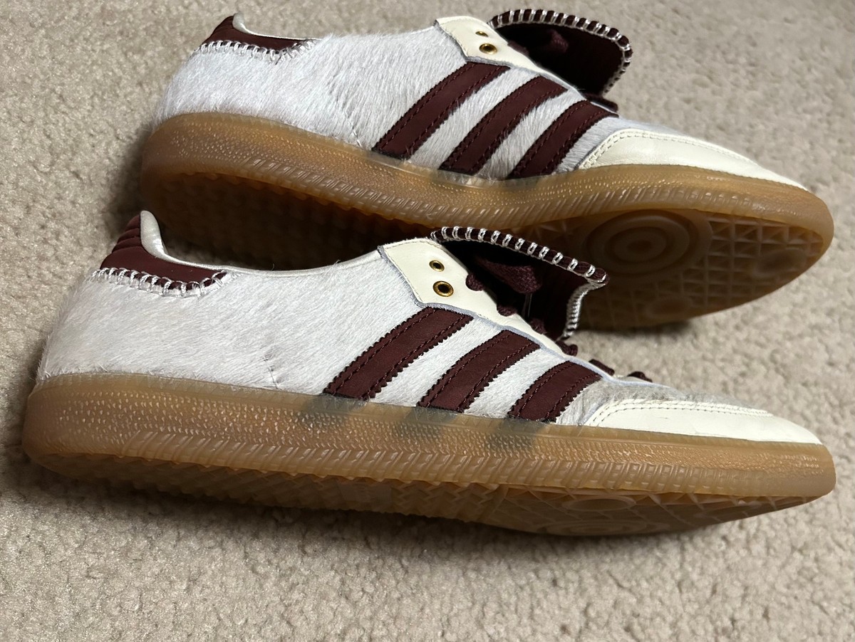 Adidas x WALES BONNER Samba Pony Cream White IE0586 Sneakers Men's Adidas x WALES BONNER Samba Pony Cream White IE0586 Sneakers Men's
