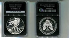 2013 W AMERICAN SILVER EAGLE 1 OUNCE SILVER COIN ENHANCED GEM BU 8469T