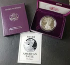 1993 P Proof $1 American Silver Eagle Dollar