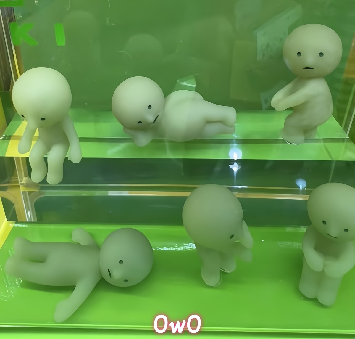 Smiski Series 1 Complete Set 6 Figures Hugging Knees Sitting
