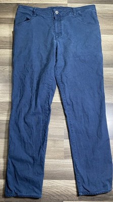 Merrell Pants Mens 34x28 Performance Outdoor Hiking Fishing Trail Stretch Blue