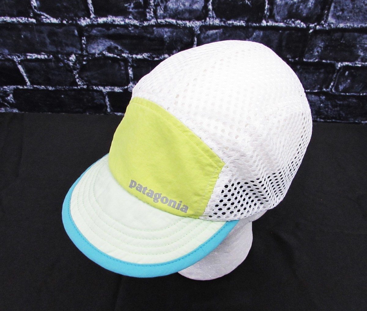 Patagonia Mesh Cycling 5 Panel Cap Duck Bill Hat Net Quick  display picture 3
