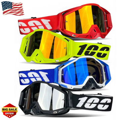 Hot Motorcycle Goggles Men MX Dirt Bike ATV Ski Helmet Glasses Outdoor Sports