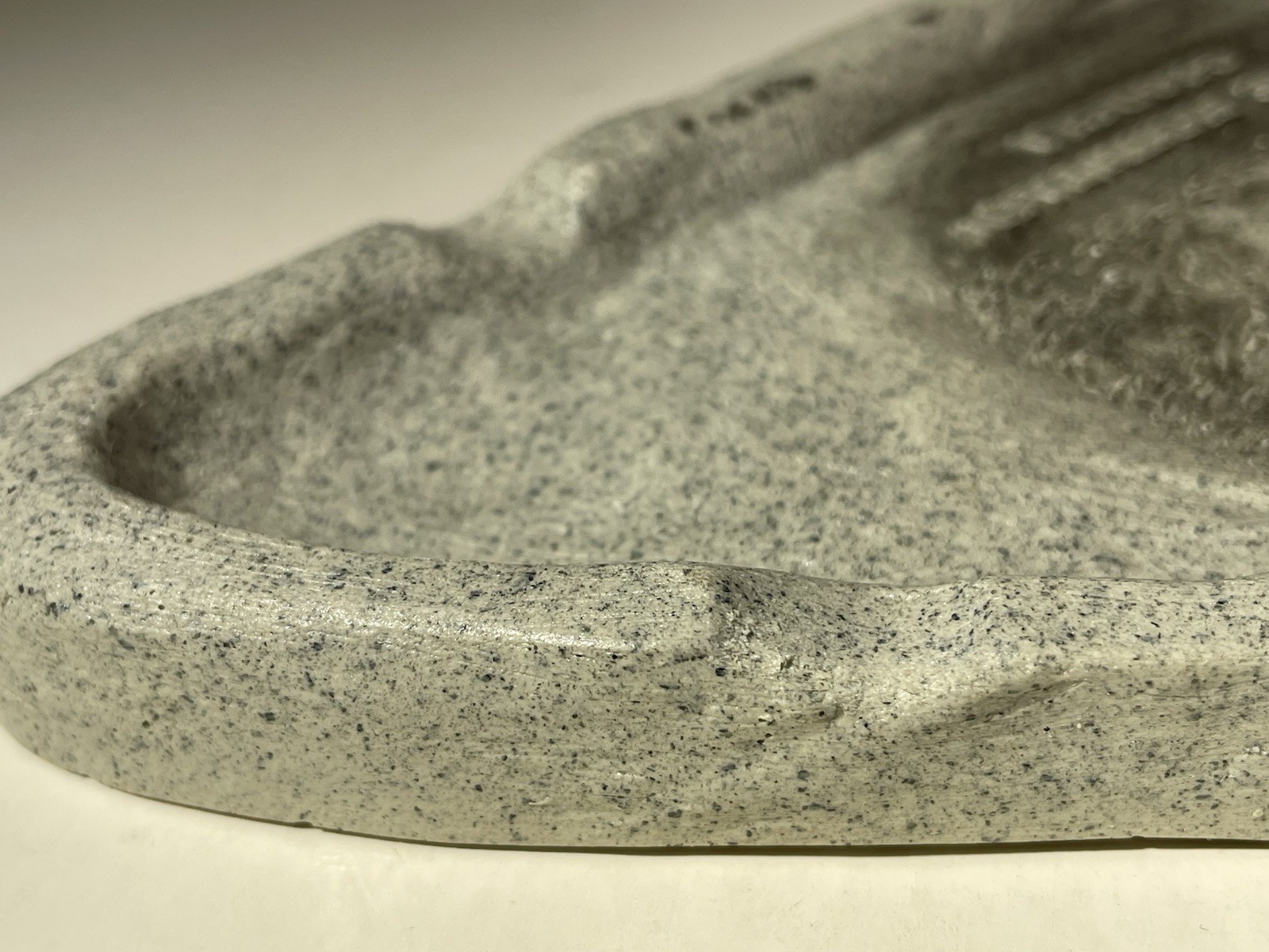 VTG Rare 1987 Stone Mountain GA Granite Souvenir Ashtray Davis, Lee & Jackson thumbnail 11