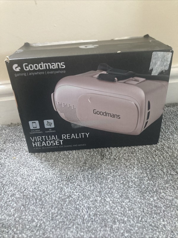 Goodmans 3D Virtual Reality Headset for smartphones