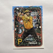Jared Triolo – 2024 Topps Holiday Base (Rookie) – H188 – Pirates