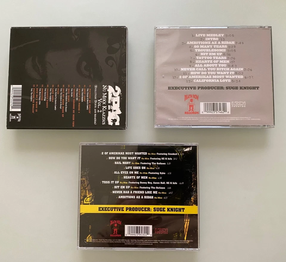 2 Pac CD`s / Nu Mixx Klazzics / Nu Mixx Klassicz Vol 2 / 2Pac Live - Bild 2 von 3