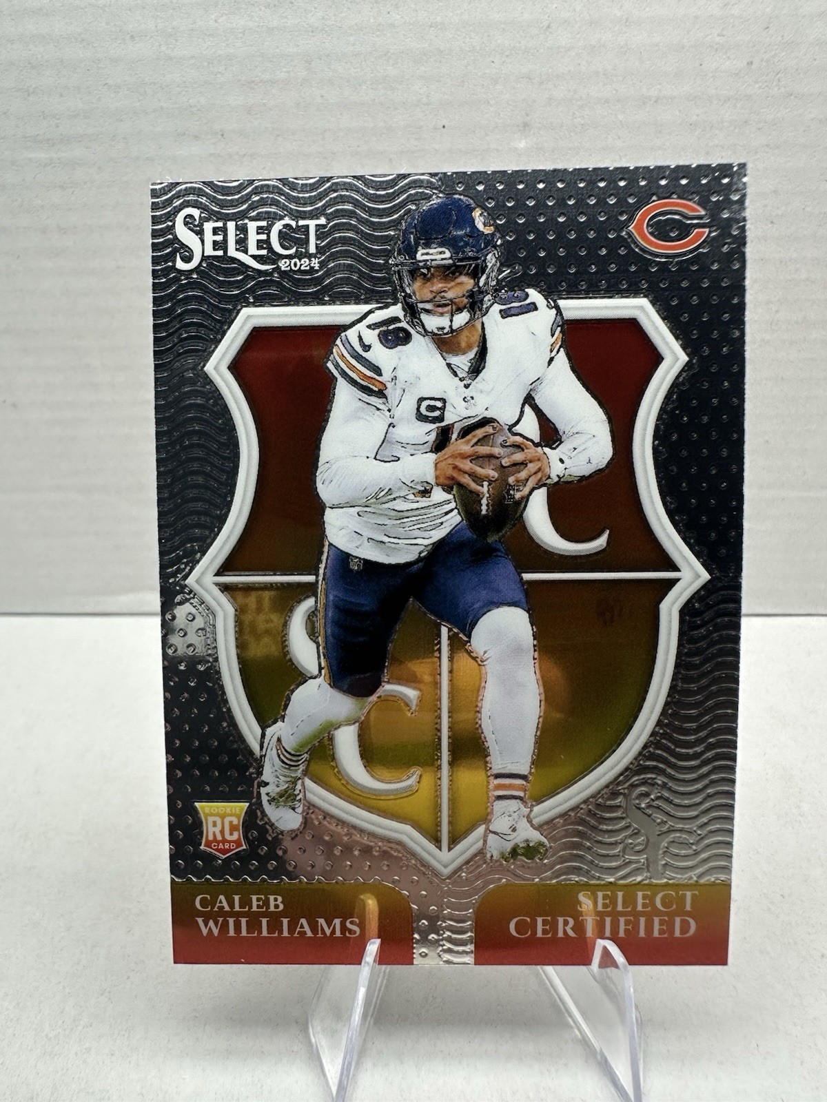 2024 Panini Select - Select Certified Rookies Caleb Williams #1 (RC)