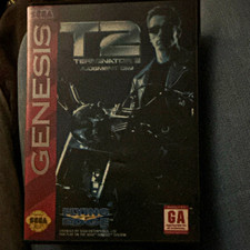 Flying Edge Terminator 2 Judgment Day Sega Genesis w/ Case & Manual