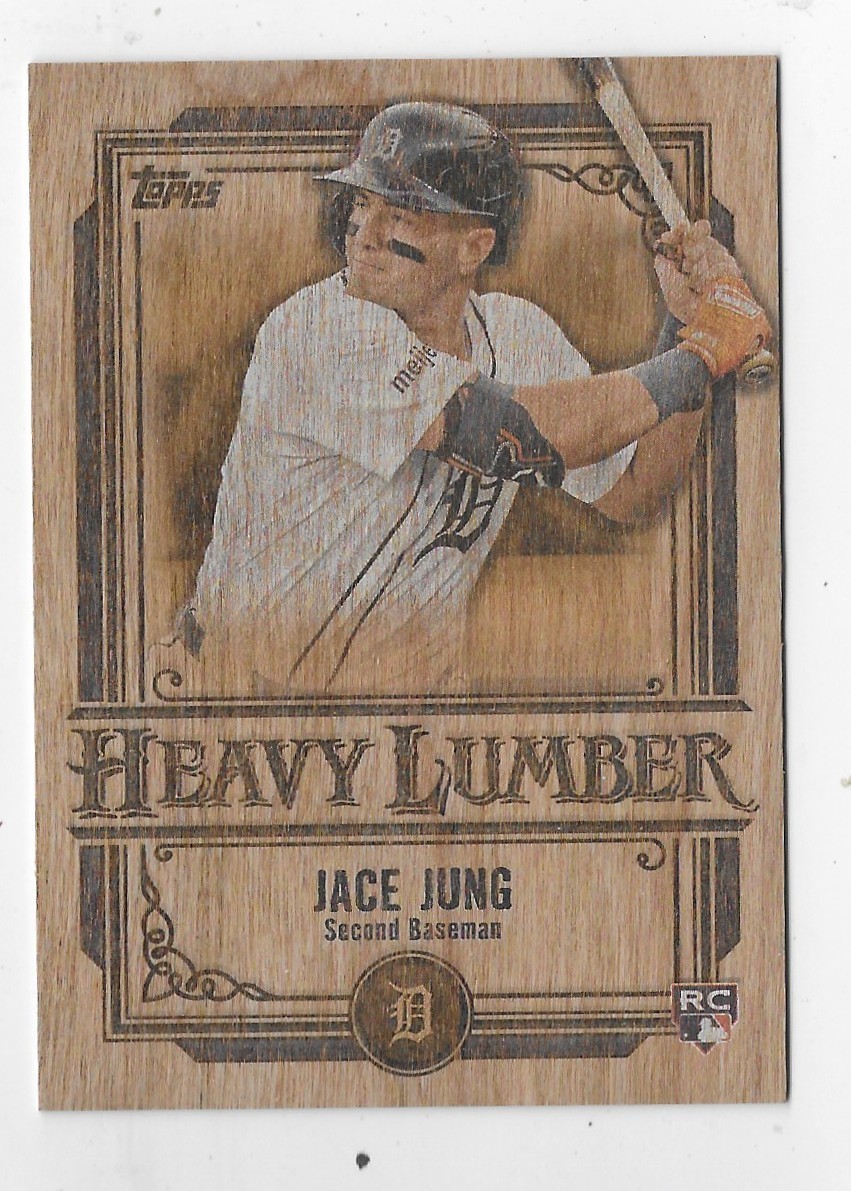 2025 Topps   UPDATE SERIES   HEAVY LUMBER   JACE JUNG!!