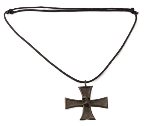 Skull WW2 German Iron Cross Germany WWII Pendant Wehrmacht Military award decora