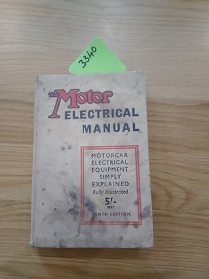 Der Motor Elektro Handbuch 1950 Autoausrüstung einfach erklärt