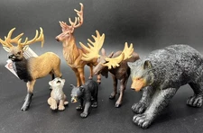 Safari Ltd Wild Safari Woodland Animals Collection Toy Figures Mixed Brand Lot