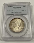 1943-D 50C Walking Liberty Half Dollar PCGS MS65