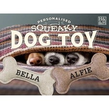 History & Heraldry Squeaky Bone Toy [Names L – Z] | Squeaky Pet Toy | Dog Bone