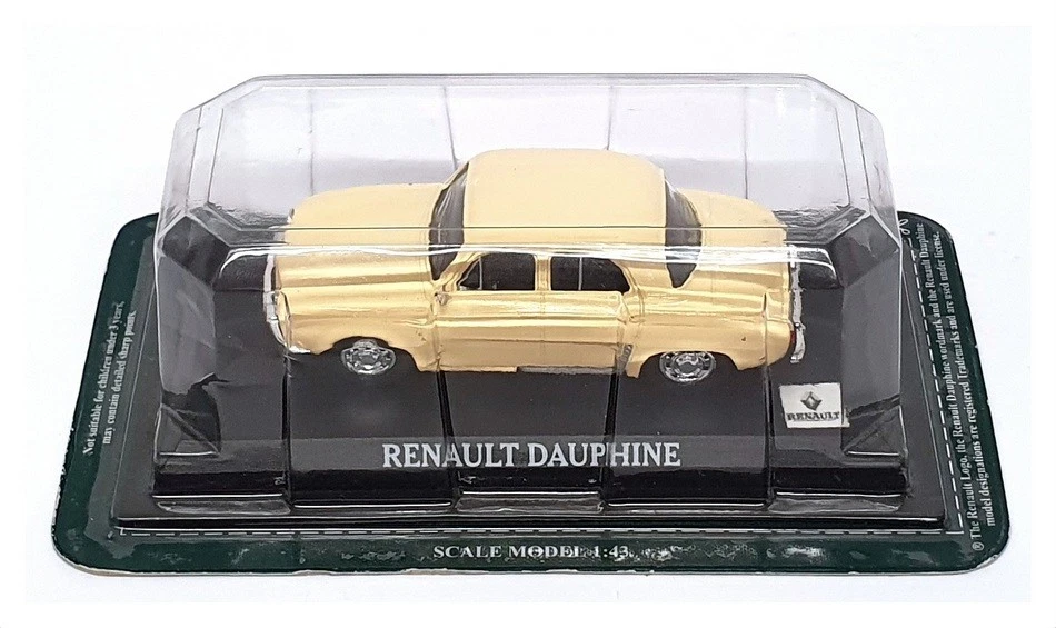 Altaya escala 1/43 diecast R011DY - Renault Dauphine - amarillo oscuro Foto 4 de 4