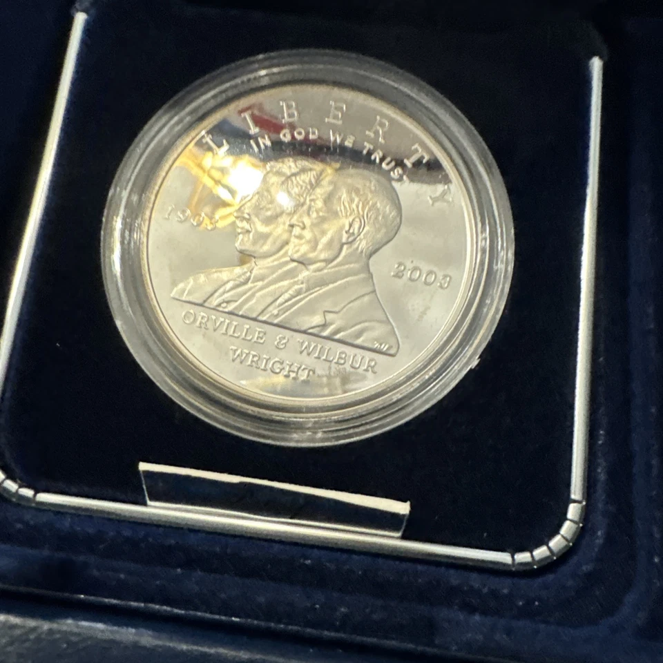 2003 US Mint First Flight Centennial Coin Proof Set w/COA OGP 100 year - Image 4 of 4