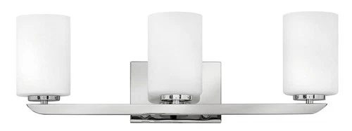 Hinkley Kyra 3-Light Bath Vanity in Polished Nickel 55023PN - Picture 2 of 2