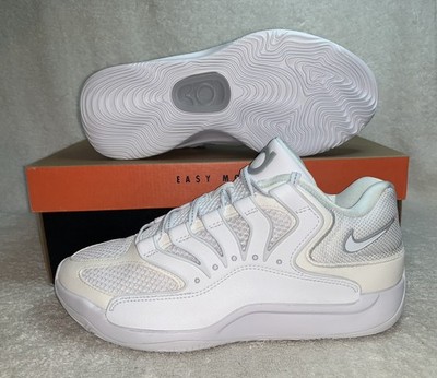 NIKE KD18 KD 18 MEN'S SIZE 7.5 BASKETBALL SHOES WHITE WHITE IM0634