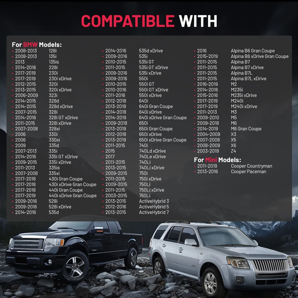 Door Lock Actuator Rear Right Side For BMW 320i 335i 550i 740li M3 M6 X5 X6 Z4 Foto 4 de 4