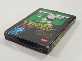 TENNIS NINTENDO NES PAL-FRA (VERSION ASD) - (BOITE ABIMEE - BOX DAMAGE)