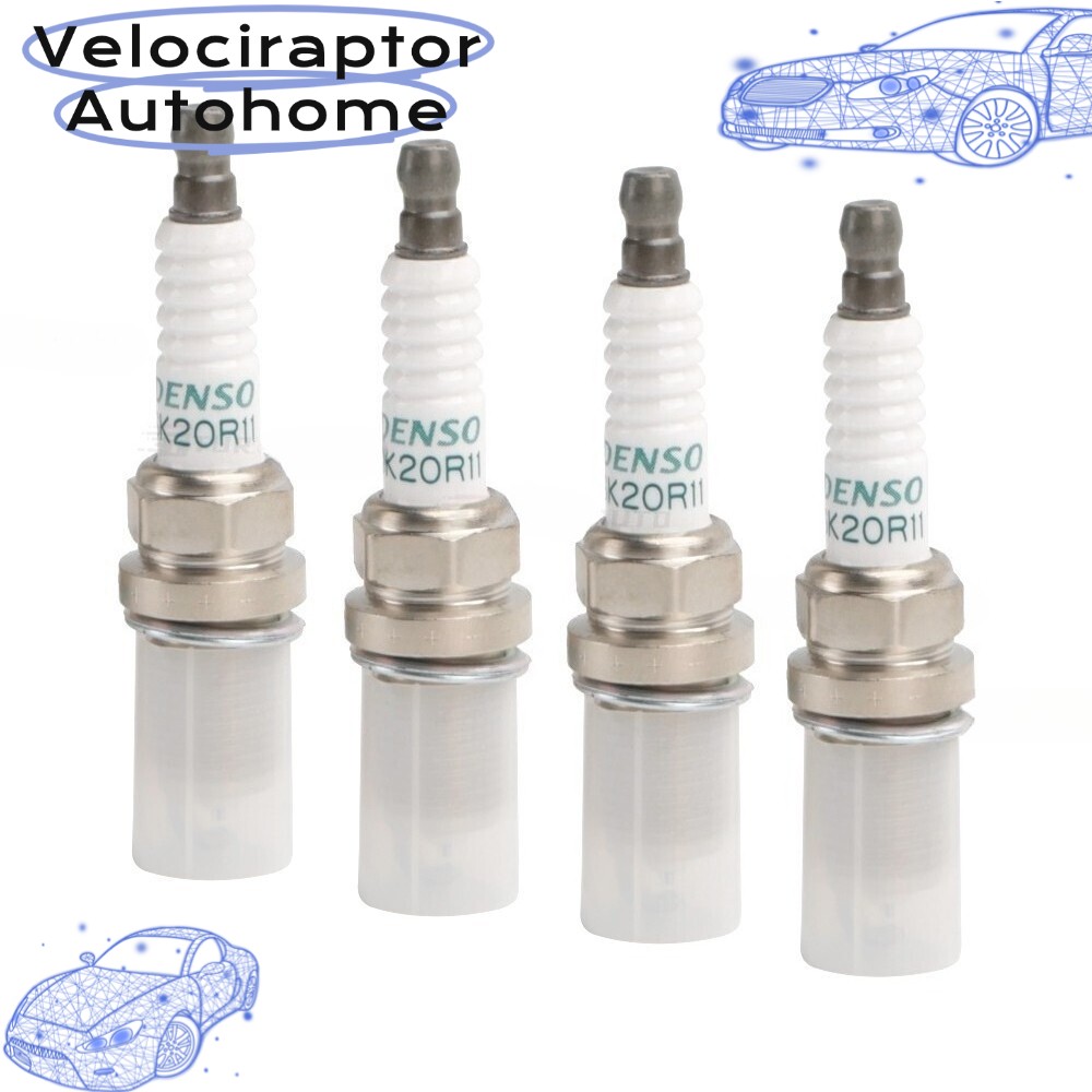 4 Pcs  Spark Plugs For Toyota Camry Rav4 90919-01210 SK20R11 3297