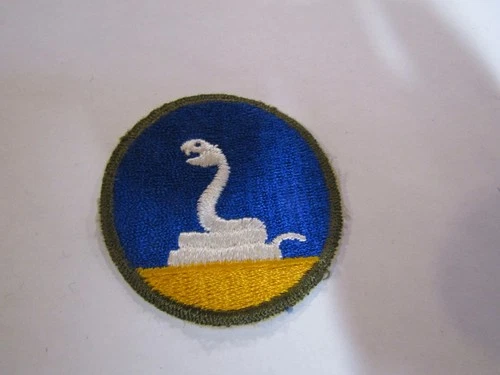 VINTAGE MILITARY PATCH WW2 ERA US ARMY 59TH INFANTRY DIVISION VARIANT GHOST