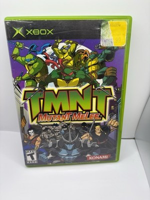 TMNT Mutant Melee OG Xbox (Microsoft Xbox, 2005) Complete With Manual Tested