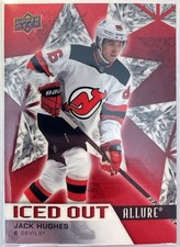 2021-22 Upper Deck Allure - Iced Out Jack Hughes #IO-11