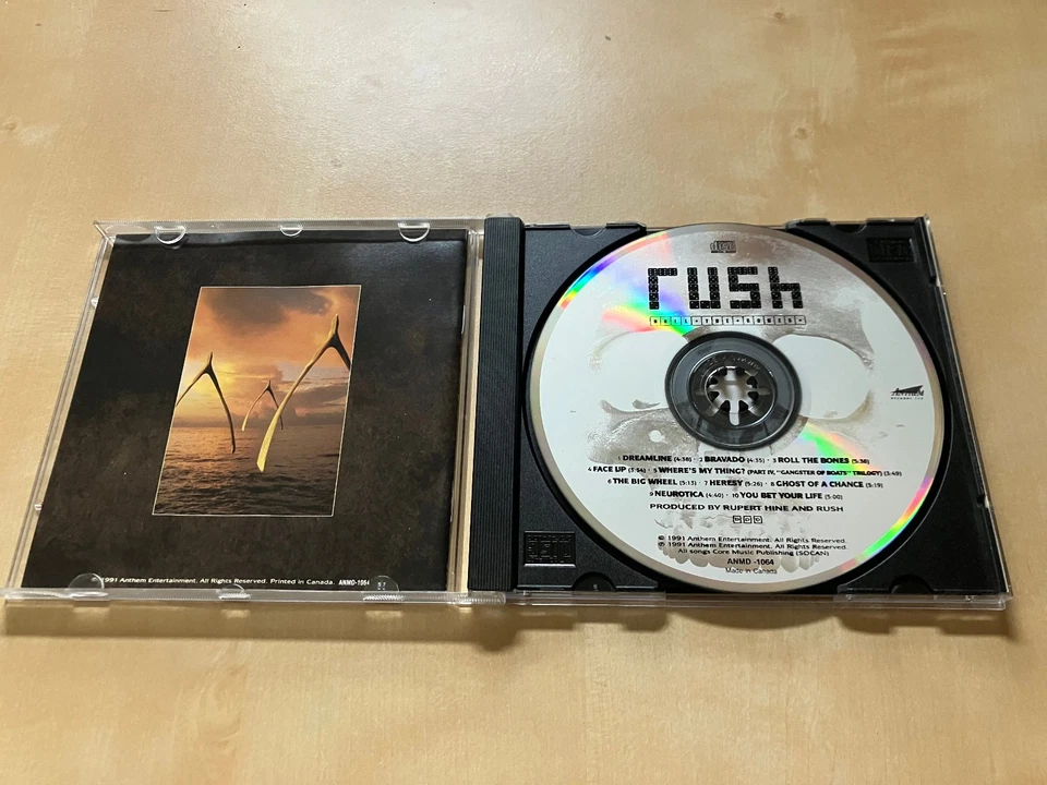 Rush: Roll The Bones CD Foto 3 de 3