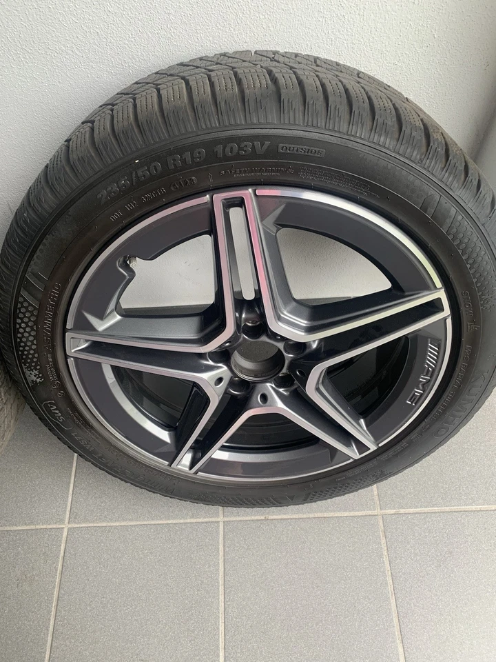 1 x4 Orig Mercedes-Benz Winterräder AMG 235/50 R19 99H GLA GLB 247 A2474011500 - Bild 2 von 4