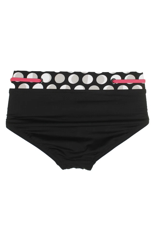 Parte inferior de bikini hipster con estampado de puntos gris negro Hag M Foto 2 de 3